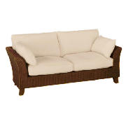 This rattan sofa is from the Guyana set of conservatory furniture.    The conservatory settee is mad