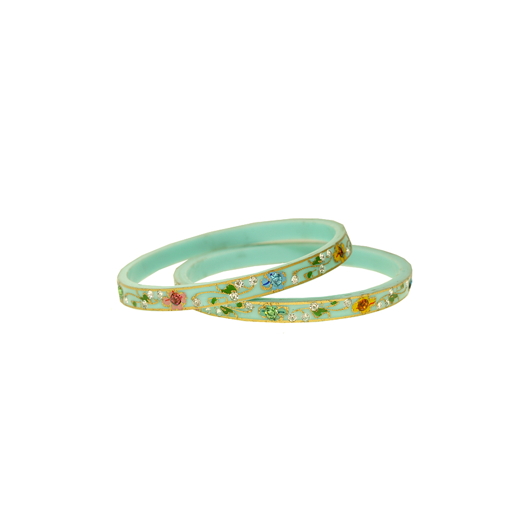 Unbranded Gypsy Flower Bracelets - Aqua