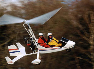 Unbranded Gyroplanes flying lesson