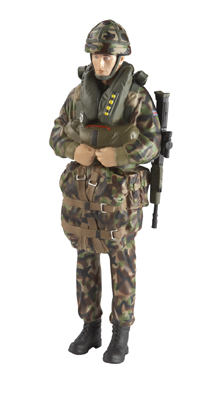Unbranded H.M. Armed Forces Paratrooper Action Figure