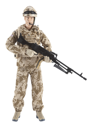 Unbranded H.M. Armed Forces RAF Regiment Gunner Action