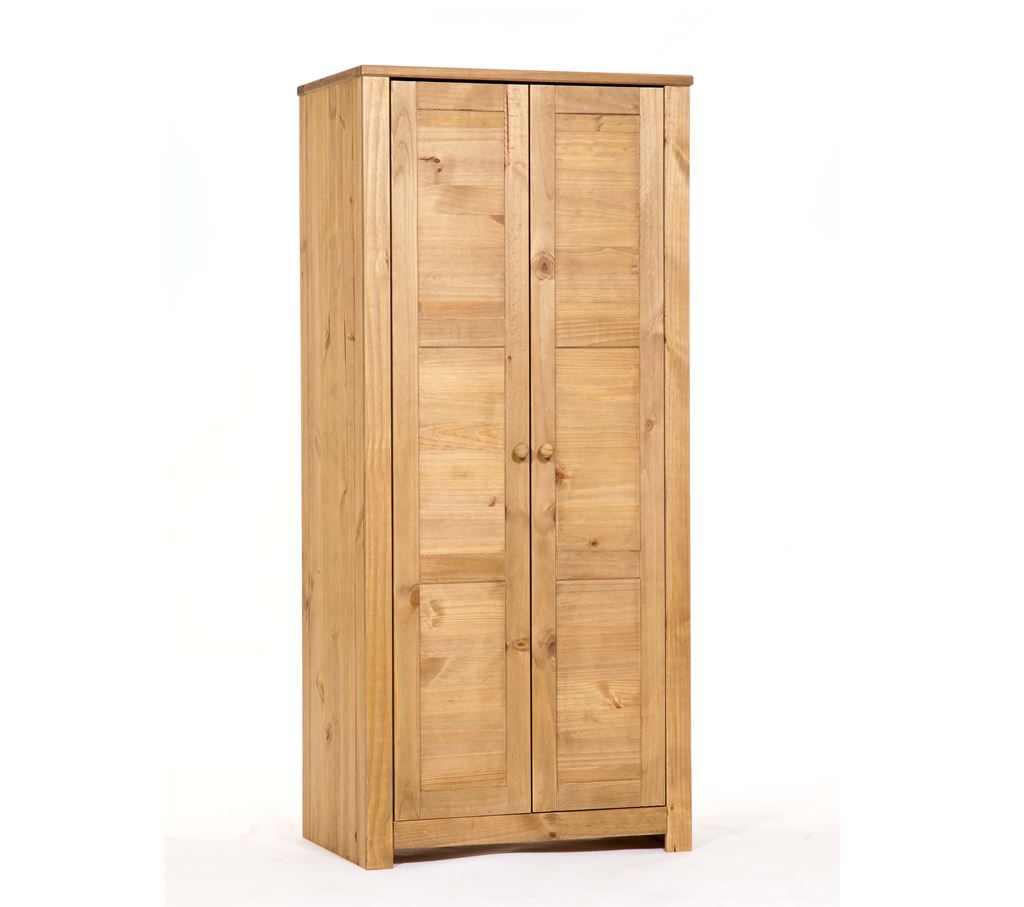 Unbranded Hacienda 2 door wardrobe with hanging rail and