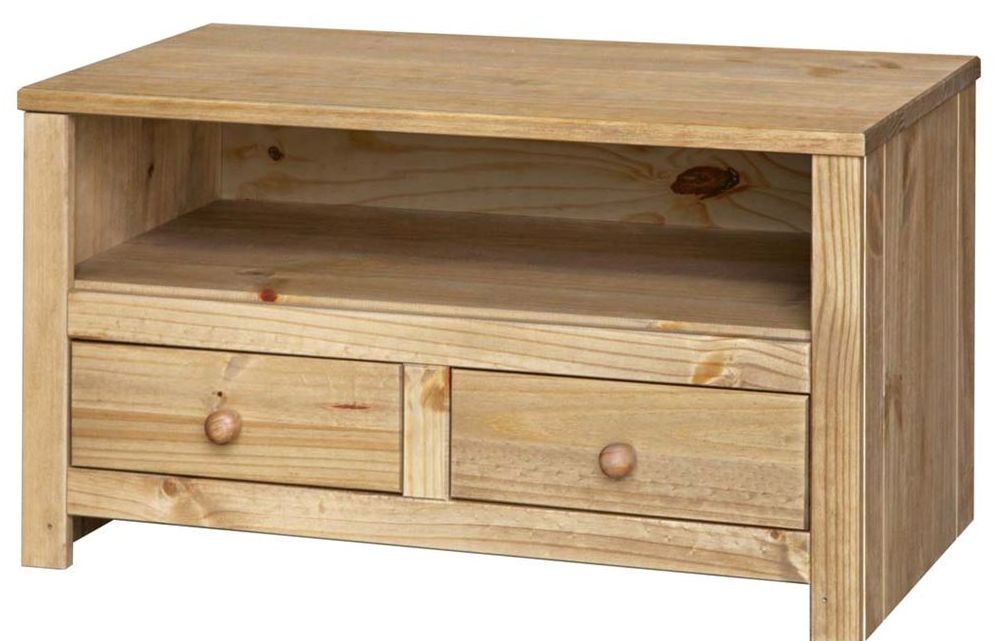 Unbranded Hacienda Pine Flat Screen TV Unit