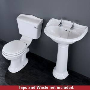 Unbranded Haddon Toilet and Basin Set