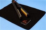 Unbranded Hair Straightener Mat: 300 x 200 x 5 (approx) - Black