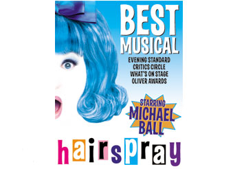 Unbranded Hairspray Theatre Tickets and Meal for Two