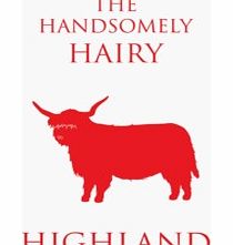 Hairy Highland Cow Tea TowelOne of the most iconic Scottish breeds is now beautifully printed on a 100% cotton tea towel. The Hairy Highland Cow is printed in a lovely red colour - probably to match their shaggy ginger hair!The Hairy Highland Cow Tea