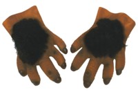 Unbranded Hairy Monster Rubber Hands