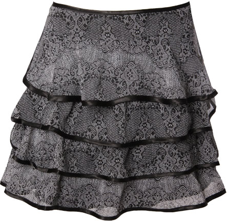 Unbranded Haisie print skirt