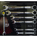 Hal 7pc Pro Ratchet Spanner Set Metric