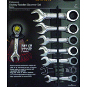 Hal 7pc Pro Stubby Ratchet Spanner Set