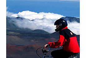 The Worlds longest downhill bicycle cruise! It is 38 miles down from the 10,023 foot summit to the seaside plantation town of Paia.