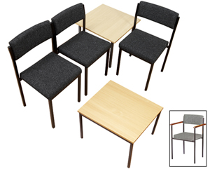 Versatile excellent value office seating. Hand finished by master craftsmen. Angled back pad for com