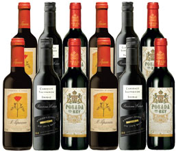 Unbranded Half-bottle Reds - Mixed case