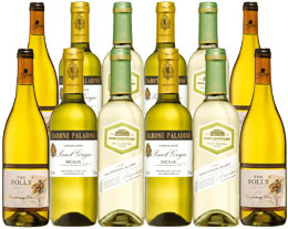 Unbranded Half-bottle Whites - Mixed case