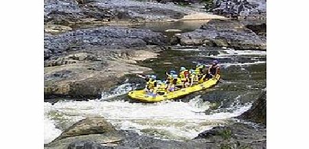 Enjoy the fun and excitement of rafting through the oldest rainforest on the planet on this half day