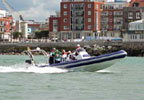 Enjoy the thrill of the Solent for half a day, as you zoom across the waves in the latest RIB-craft 