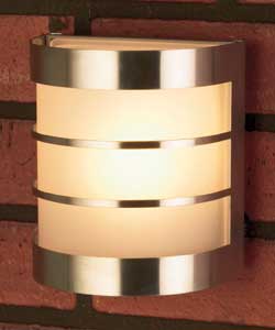 Unbranded Half Drum 60W Outdoor Wall Light