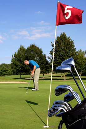 Unbranded half hour golf lesson with a professional