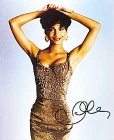 Halle Berry autograph