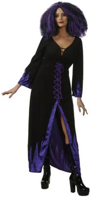 This Wicked Wench costume has a sumptuous gothic feel to it.  Don