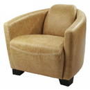 The Halo leather tub chairs are made to exacting standards using only the highest quality leathers