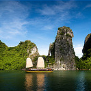 Unbranded Halong Bay Overnight Junk Boat Cruise - Adult