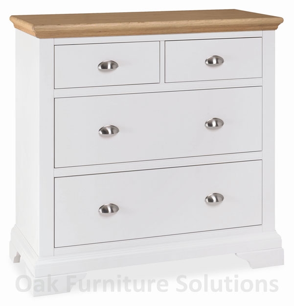 Unbranded Hampstead Two Tone 2 2 Drawer Chest