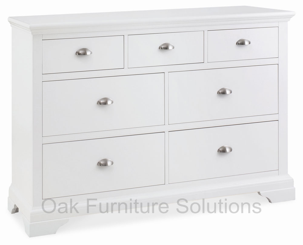 Unbranded Hampstead White 3 4 Drawer Chest