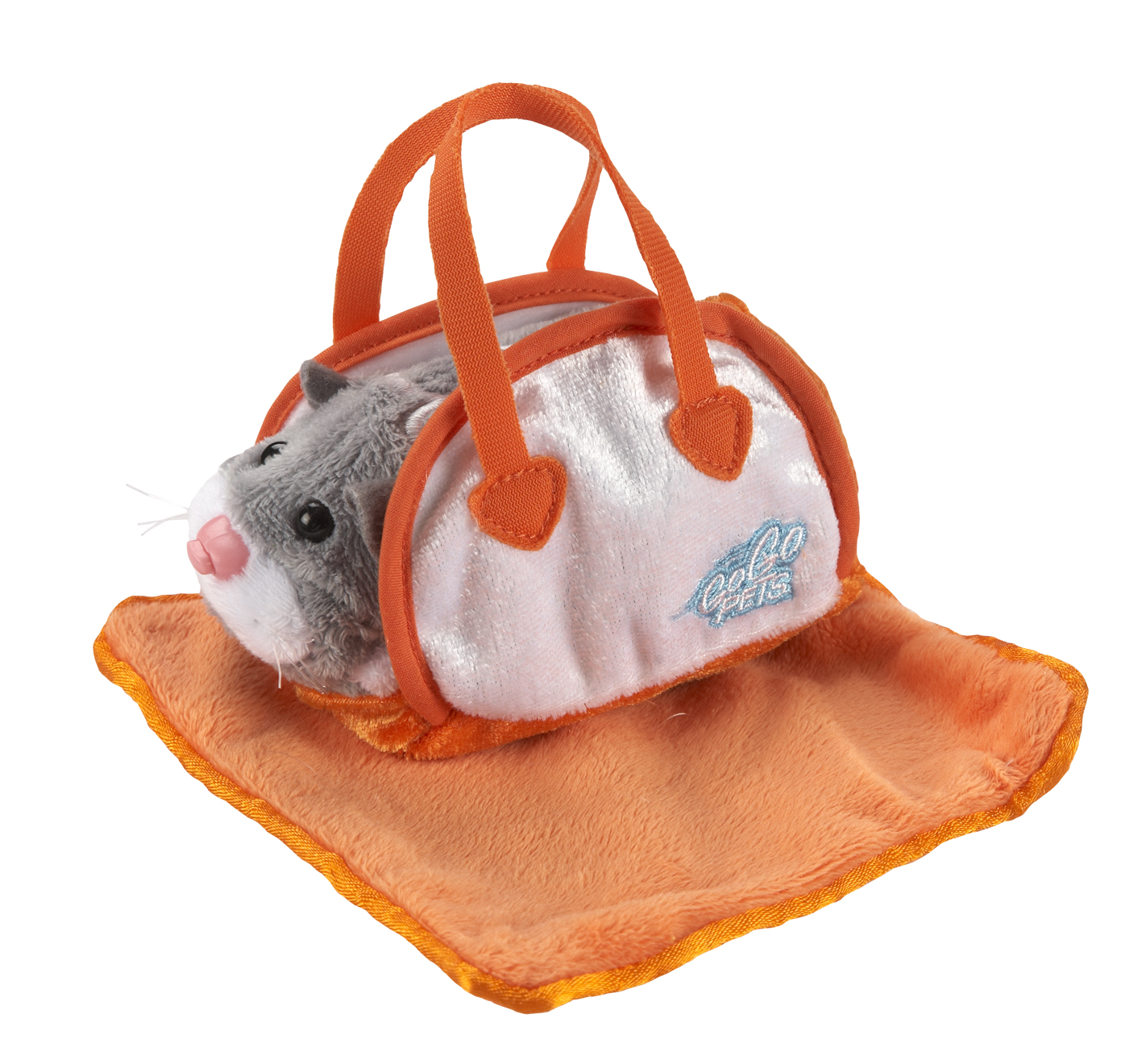 Unbranded Hamster Accessory Pack - Carrier/blanket- Orange