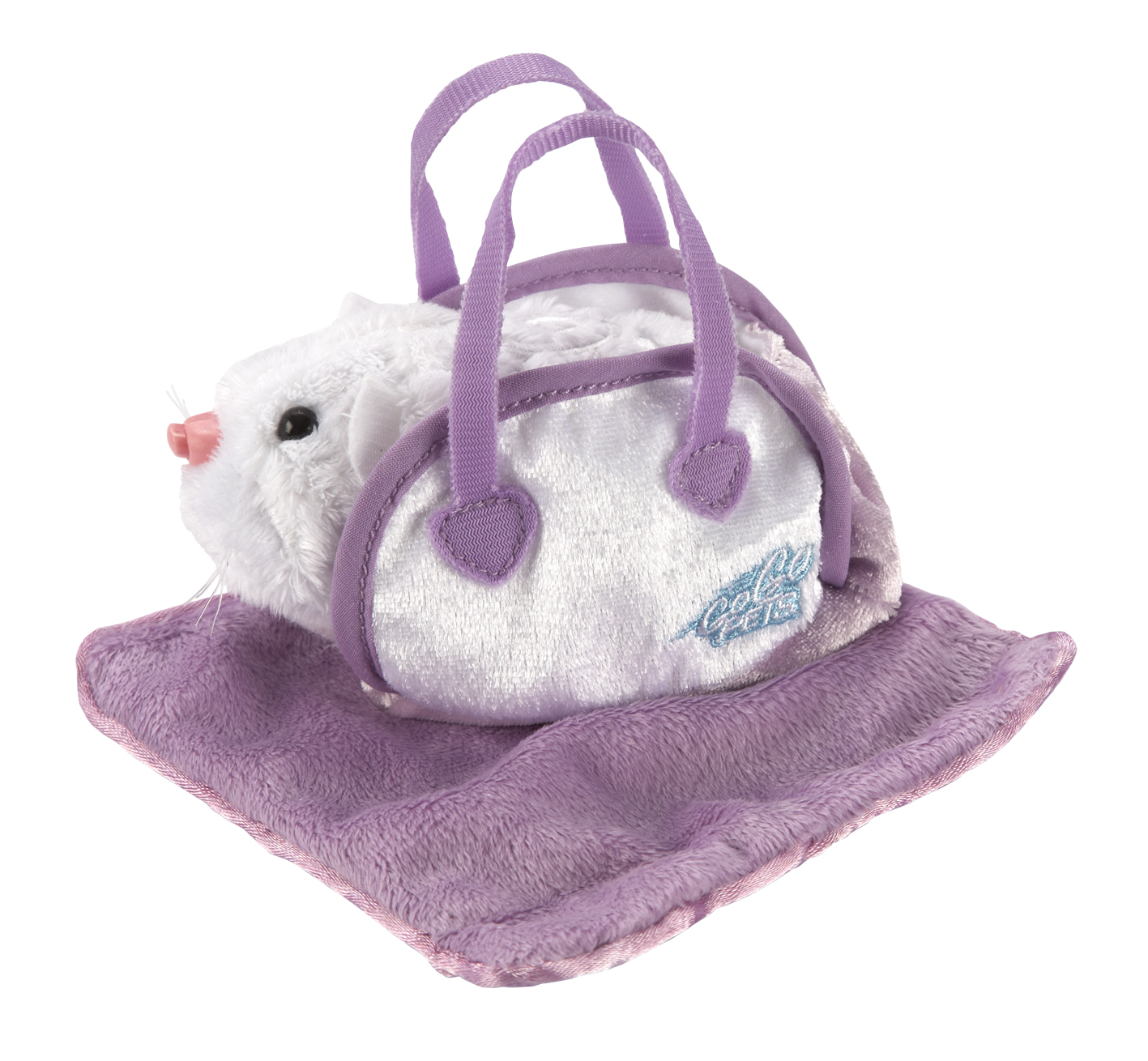 Unbranded Hamster Accessory Pack - Carrier/blanket- Purple