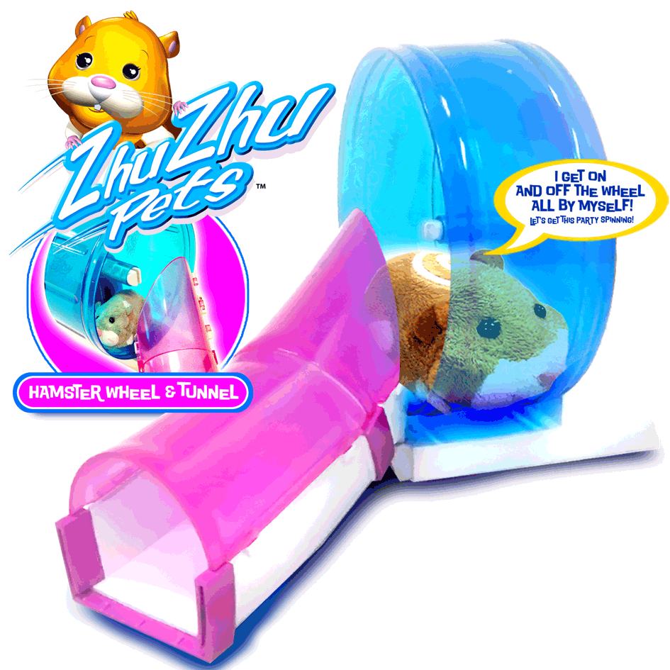 Unbranded Hamster Add-on Playset - Wheel and Tunnel
