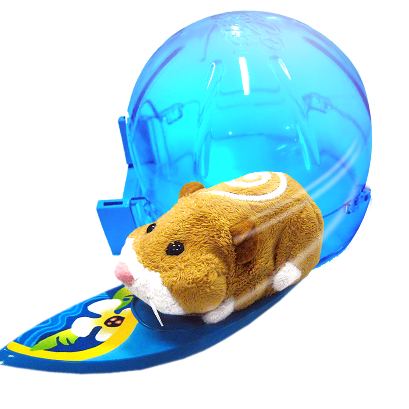 Unbranded Hamster Playset - Surfboard and Sleep Dome