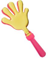 Hand Clapper - plastic - 12 inch