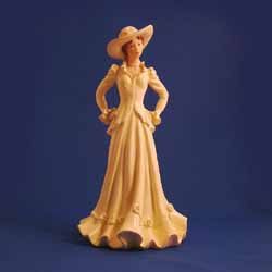 A really pretty handcrafted figurine. Her name is Abigail and she has been captured in an very