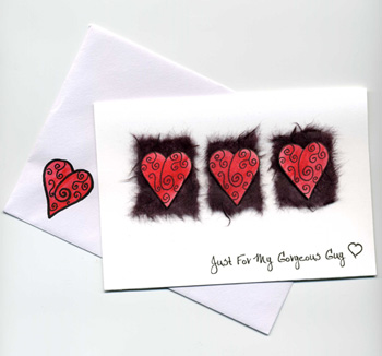 Unbranded Handcrafted I Love You Personalised Card
