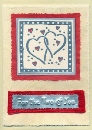 Handmade Engagement Card (Two Hearts)