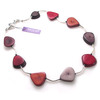 Unbranded Handmade Red Tagua Necklace by Felicity Gail