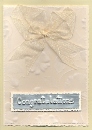 Now you can finish off the perfect gift with this beautiful hand made card that will suit any