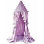 Hanging Play House Tent in Lilac Multi-Striped