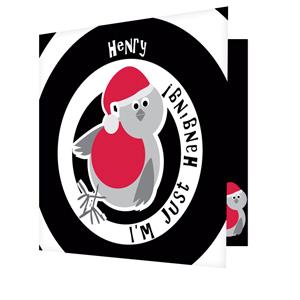 Unbranded Hanging Robin Card