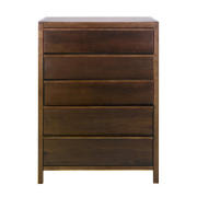 Unbranded Hanoi 5 drawer Chest, Walnut effect
