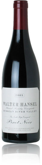 Unbranded Hansel South Slope Pinot Noir 2005, Sonoma