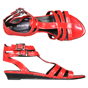 Unbranded Happy - Orange Patent