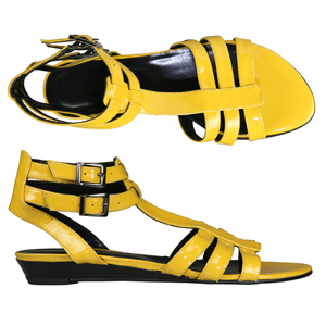 Unbranded Happy - Yellow Patent