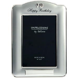 Unbranded Happy 18 Birthday Plaque Photo Frame
