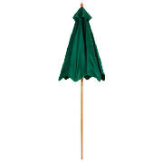 Unbranded Hardwood 2M Parasol Green