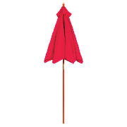 Unbranded Hardwood 2M Parasol Red