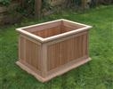 Unbranded Hardwood Decorative Planter: 58 x 82 x 47cm