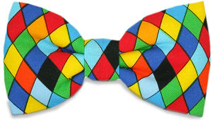 Unbranded Harlequin Bow Tie